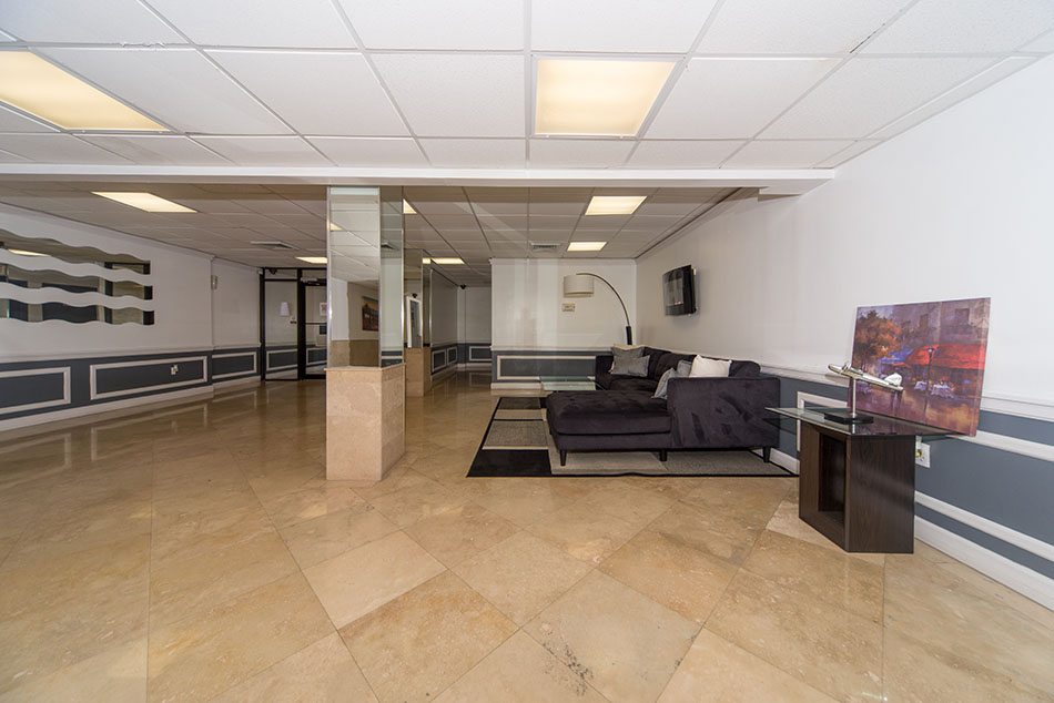Manors Building Lobby and Elevators